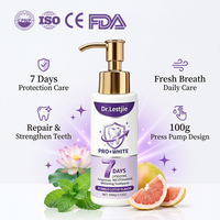Fabricant OEM de dentifrice – Dentifrice blanchissant en 7 jours avec pompe, Lysozyme, Nicotinamide, Pomelo