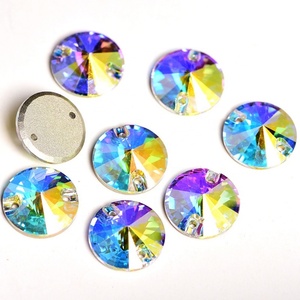Gran Oferta: Cristales de Strass AB de Vidrio K9 5A de la Mejor Calidad para Coser, Gemas de Diamantes de Imitación para Leotardos de Gimnasia - Product Image 4
