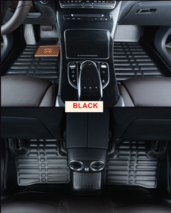 Accessoires de voiture en vente chaude, tapis de voiture 5D sur mesure, imperméables, tapis de sol de voiture en cuir de peau de crocodile, tapis de sol de voiture 7D, doublure de tapis - Product Image 5