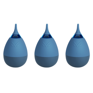 2024 V-b012e VSGO Máy Tính Xách Tay Bàn Phím máy ảnh bụi làm sạch mini màu xanh Silicone tay máy thổi khí - Product Image 4