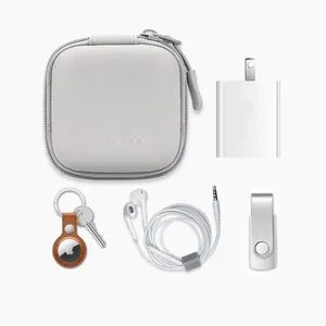 Mini portátil Hard Shell Digital Gadgets Bolsa de almacenamiento Cuero artificial Auricular Cargador Estuche Cable DE DATOS U Disco Organizador - Product Image 4