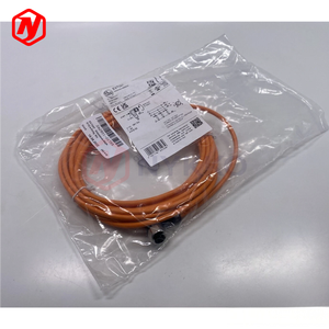 Câble M12 à 4 broches Ifm EVT007 d'origine, 10 mètres, avec connecteur coudé femelle pour utilisation sur les grandes machines EVT007 - Product Image 2