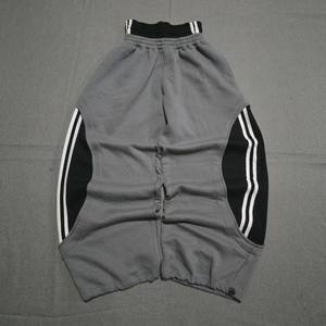 Pantalones de chándal holgados para hombre, de algodón grueso, estilo Y2K, con estampado gráfico de letras, de felpa francesa, de cintura doble, estilo streetwear grunge. - Product Image 3