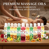 Huile de massage pour salon SPA, plusieurs senteurs disponibles, flacon de 100 ml, vente en gros, OEM, ODM