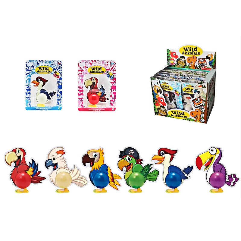 Новая рекламная игрушка EVA, заводные прыгающие животные для детей