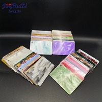 Feuille acrylique de 3 mm à motif marbre vert Alpi, résistante aux UV et à la chaleur, pour le pliage, la découpe, la gravure, le polissage et le thermoformage