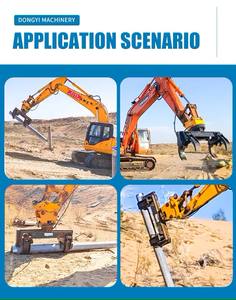 Excavator Attachments Prefabricated Pile Setter Rotating <strong>Telegraph</strong> <strong>Pole</strong> Clamp with Pressure-maintaining Valve Cylinder <strong>for</strong> <strong>Sale</strong> - Product Image 3