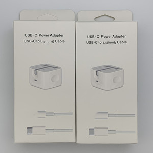 Nuevo Cargador Tipo-C con Enchufe del Reino Unido, Cable USB-C PD de 1 m, Cargador de Pared Rápido de 20 W para 17 Pro Max <span class=keywords><strong>16</strong></span> 15, Material ABS - Product Image 2