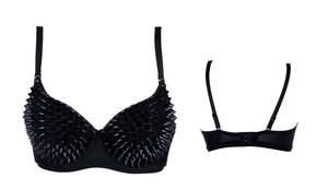 Top de Sujetador Sexy Estilo Punk con Remaches y Soporte de Acero para Espectáculos y Discotecas para Mujer - Product Image 3