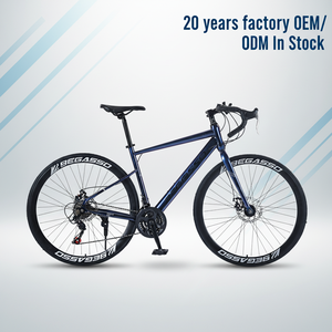 Bicicletas de Carretera en Stock de Fábrica, 700C, 21 Velocidades, Bicicleta de Carretera, Bicicleta Híbrida 700c SPDJISU a - Product Image 1
