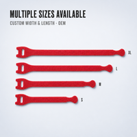 Attache-câble auto-agrippante personnalisable avec logo, réutilisable, en nylon et polyester, multicolore, type T, pour la gestion des câbles, vente en gros