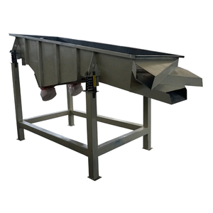 Thép không gỉ 304 một lớp khối lượng lớn thực phẩm tuyến tính rung màn hình Vibrator - Product Image 4