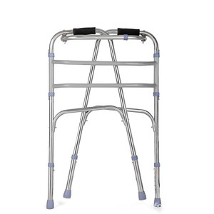 Andador Qianzhongyi de Acero Inoxidable con Barra Antideslizante de Una Sola Curva, Dispositivo de Apoyo para la Movilidad de Personas Mayores - Product Image 1
