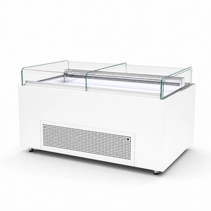 Vitrine Réfrigérée Commerciale pour Gâteaux, Pâtisseries et Chocolats – <span class=keywords><strong>Comptoir</strong></span> Réfrigéré en Verre pour Boulangerie - Product Image 1