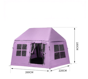Carpa Inflable de Instalación Instantánea para Camping, Carpa Impermeable para 4 Estaciones con Protección UV y Mosquitera para Senderismo al Aire Libre - Product Image 6