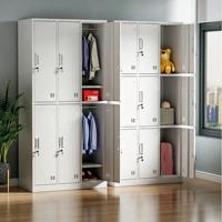 Casier métallique à 6 portes pour personnel, armoire de rangement pour dortoir, casier à vêtements en acier, OEM disponible pour projets scolaires, vente en gros