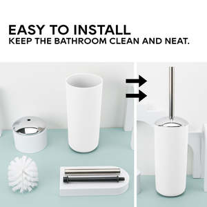 Ensemble d'accessoires de salle de bain de luxe 6 pièces 2026 – Plastique durable, plusieurs couleurs, articles sanitaires, produits de douche, leader de l'industrie - Product Image 4