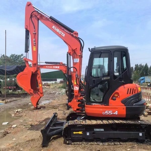 รถขุดมือสองญี่ปุ่นยี่ห้อคูโบต้า U55 ขนาดเล็ก 6 ตัน ปี 2024 ขายดี ราคาสุดคุ้ม ใช้งานน้อย ชั่วโมงการทำงานต่ำ - Product Image 2