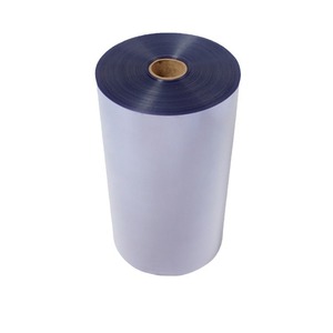 Rollo de película de PVC para ventanas de 760 mm de ancho, 10-15 micras, superficie transparente y lisa para impresión, uso en plantas y agricultura. - Product Image 1