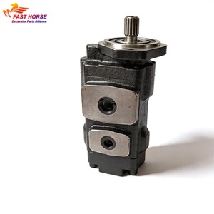 Ensemble de pompe à carburant hydraulique Hangood JCB 3DX pour excavatrice/bulldozer, pièces de rechange pour chargeuse-pelleteuse, composant de transmission - Product Image 1