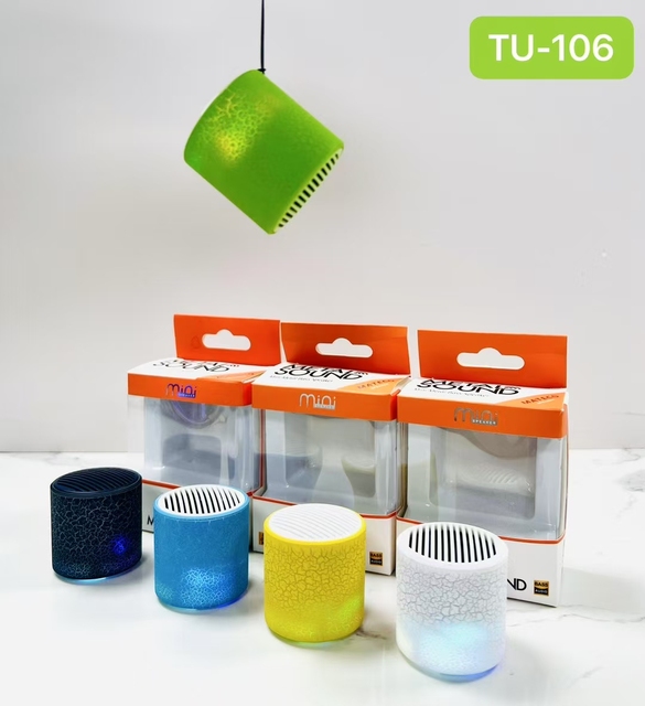 TU-106 Mini Portable Speaker, Handheld Multi-functional Speaker with Radio, Children's Gift Speaker