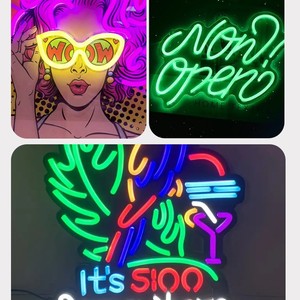 Personnages décoratifs lumineux de <span class=keywords><strong>basket</strong></span>-ball au néon à LED personnalisable Logo de voiture d'extérieur Signe de numéro de modèle Enseignes électroniques - Product Image 1
