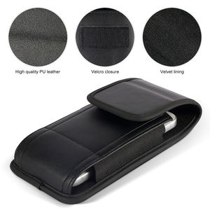 Verticale Universele <span class=keywords><strong>Holster</strong></span> Voor <span class=keywords><strong>Iphone</strong></span> Samsung Lederen Taille Mobiele Telefoon Riem <span class=keywords><strong>Holster</strong></span> Tas Met Riem Clip Voor Mannen - Product Image 3