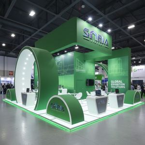Toile de fond personnalisée Vogue Booth avec logo pour cabines photo et murs de fond de <span class=keywords><strong>stand</strong></span> d'exposition, idéale pour les salons et événements - Product Image 3
