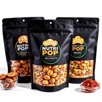 Sacs en plastique refermables de qualité alimentaire, personnalisables par impression en gravure, emballage réutilisable pour aliments et friandises pour animaux de compagnie