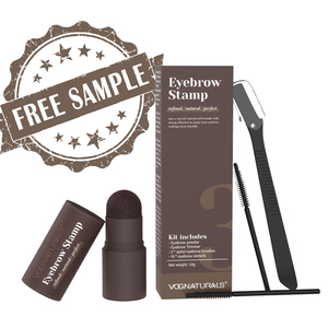 Etiqueta privada Eco-Friendly Conveniente Maquillaje en polvo Stay All Day Long Eyebrow Stamp and Stencil Kit - Product Image 1