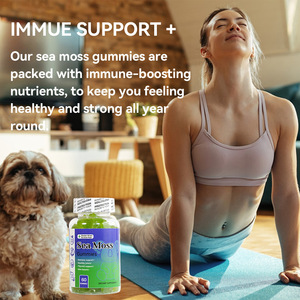 Biển Đỏ rêu viên nang bột bladderwrack & cây ngưu bàng rệt-seamoss bổ sung cho tuyến giáp, năng lượng rêu biển Gummies - Product Image 3