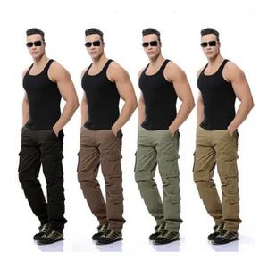 Pantalones Cargo de Trabajo Casuales de Estilo Urbano con Múltiples Bolsillos para Hombre, Fabricados en Fábrica - Product Image 6