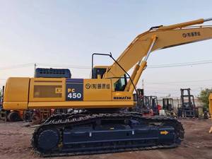 Excavatrice sur chenilles hydraulique Komatsu PC450 d'occasion de 45 tonnes à haute efficacité opérationnelle, modèles PC450-7 et PC450-8, avec pièces gratuites - Product Image 5