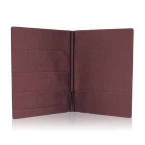 Logo personnalisé Offre Spéciale hôtel d'affaires menu clip en cuir PU 4 trous reliure à anneaux dossier format A4 carnet de notes - Product Image 1