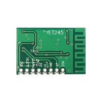 Módulo Receptor RF Superheterodino YET245 433mhz 5V para Cerradura de Puerta con Placa PCB de Decodificación, Chip y Datos de Pin de Microcomputadora