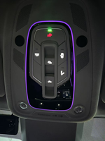 Lampe de lecture de plafond ZX 64 couleurs pour Audi A4 A5 B9 A6 A7 C8 Q5 Q7 Q8 – Accessoires d'éclairage d'ambiance intérieur de voiture