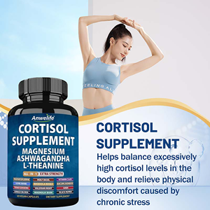 Kapsul Penenang Tidur Pereda Stres Kadar Kortisol Suplemen Magnesium dengan Magnesium Ashwagandha L-Theanine Pengatur Detoksifikasi - Product Image 4