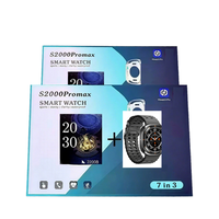 S2000promax Montre connectée Android carrée avec écouteurs TWS Série 10 11 Combo Set S2000 Pro Max Montre électronique S2000pro