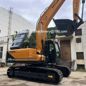 Excavadora Usada en Excelentes Condiciones Hyundai 220-9s, Máquina Excavadora de Segunda Mano para Movimiento de Tierras Hyundai 220-9s en Venta - Product Image 4