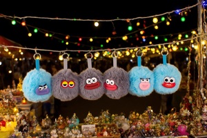 Llaveros y bolsos de moda de dibujos animados de peluche de amor encantador altavoz Bluetooth bajo regalos de niña de alta calidad - Product Image 2