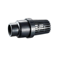 Pompe à eau d'irrigation en plastique de grande taille, type ressort, clapet de pied en PVC