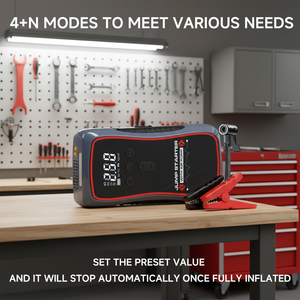Arrancador <span class=keywords><strong>de</strong></span> Batería <span class=keywords><strong>de</strong></span> Coche Inflador <span class=keywords><strong>de</strong></span> Neumáticos Arrancador Banco <span class=keywords><strong>de</strong></span> Energía Arrancador <span class=keywords><strong>Compresor</strong></span> <span class=keywords><strong>de</strong></span> <span class=keywords><strong>Aire</strong></span> Portátil - Product Image 5