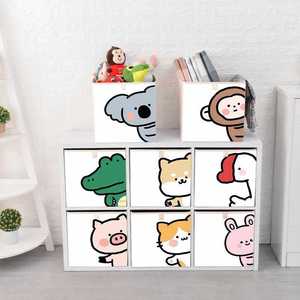 Práctico Animal Kid Baby Children Toy Bins Organizador Cubos de almacenamiento de tela plegable - Product Image 6