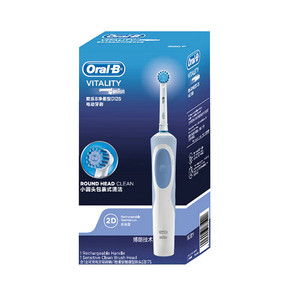 <span class=keywords><strong>Cepillo</strong></span> de Dientes Eléctrico <span class=keywords><strong>Oral</strong></span>-<span class=keywords><strong>B</strong></span> <span class=keywords><strong>Vitality</strong></span> D12 Recargable con Cabezal Redondo, Color Azul, Modelo para Adultos - Product Image 1