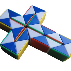 Regla Mágica, Cubo de 24 Secciones con Cuerda para Tirar, 28 cm, Juguete Educativo para Niños de 5 a 7 Años, Unisex, Juego de Rompecabezas Colorido - Product Image 5