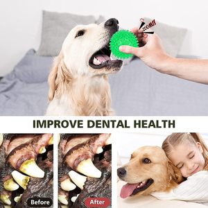 Screaming Spikeball 7.5cm Chew Pet Toys Dog Squeaky Spiky Ball Toys Pet Toy Ball <b>Squishy</b> Stress Ball - Product Image 3