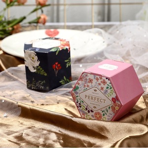 High Quality Elegant Design <strong>Wedding</strong> Favor Candy Paper <strong>Gift</strong> Packaging <strong>Box</strong> - Product Image 4