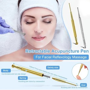 Stylo d'acupuncture manuel et masseur à gratter, outils d'<span class=keywords><strong>auto</strong></span>-<span class=keywords><strong>massage</strong></span> pour la relaxation <span class=keywords><strong>du</strong></span> corps, le soutien de l'arthrite et le soulagement de la douleur - Product Image 2