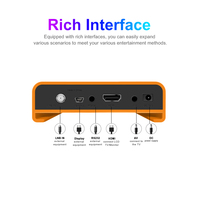 Récepteur TV Satellite MeeCast DVB-S2 HD, Décodeur avec 12 Mois de Chaînes IPTV Gratuites, Support H.264 USB Wi-Fi