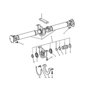Eje de Transmisión Trasero para Dodge Sprinter 05104084AA, Pieza de Repuesto de Acero para Modelos 2003-2006 - Product Image 4